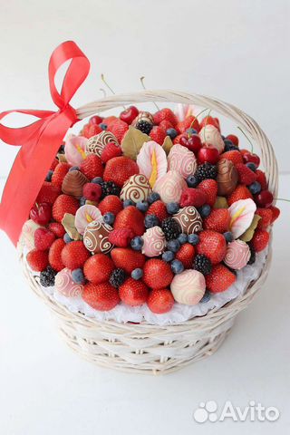 Клубника в шоколаде букеты/коробки