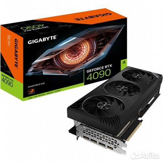 Видеокарта gigabyte GeForce RTX 4090 windforce 24G