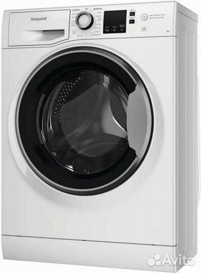 Стиральная машина суперузкая hotpoint NUS 5015 S RU, 5кг, 1000об/мин