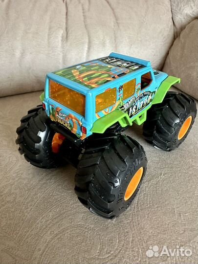 Hot wheels monster truck большой