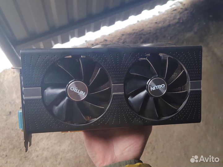 Видеокарта Sapphire rx 580 nitro+ 4gb