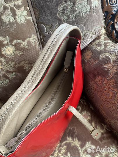 Сумка кожаная женская Италия, бу