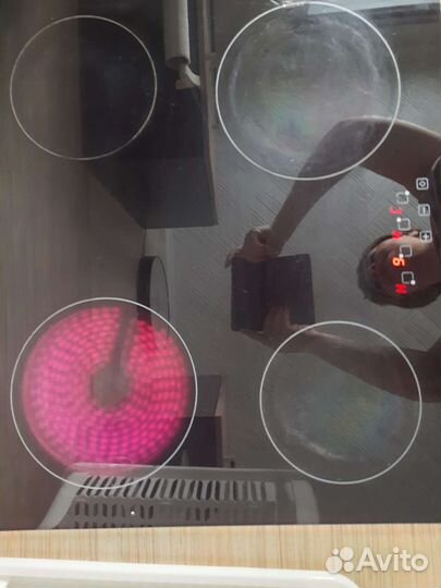 Варочная панель,электрическая на запчасти