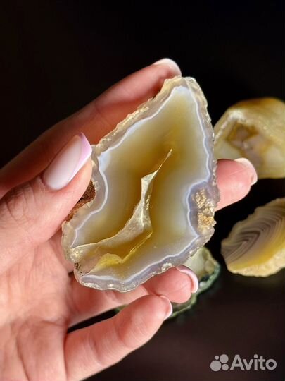 Коллекция натуральных камней и минералов Агат