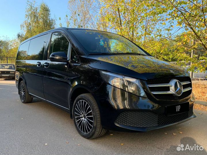 Аренда минивэн Mercedes v class. Трансфер