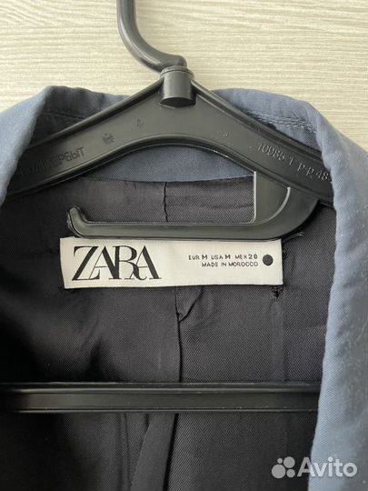 Пиджак zara