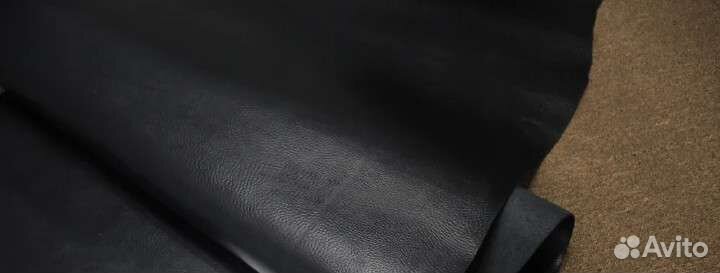 Кожа шорно седельная черная