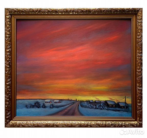 Картина маслом на холсте