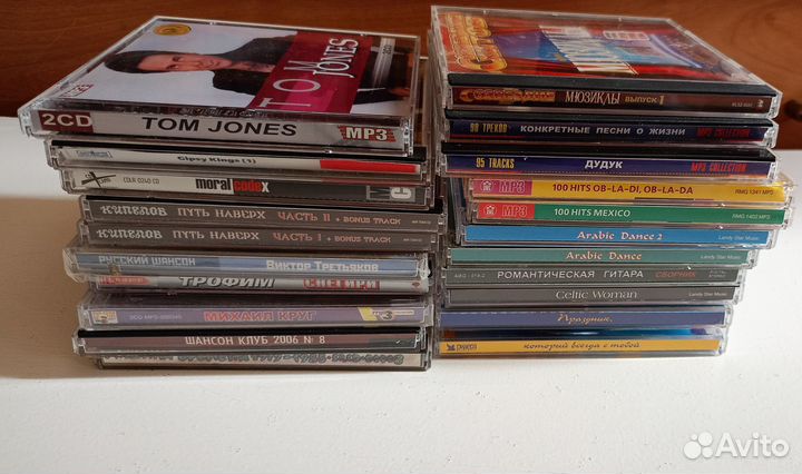 Аудио диски CD MP3, сборники, шансон, разное