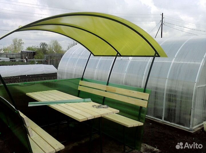 Монолитный профилированный поликарбонат