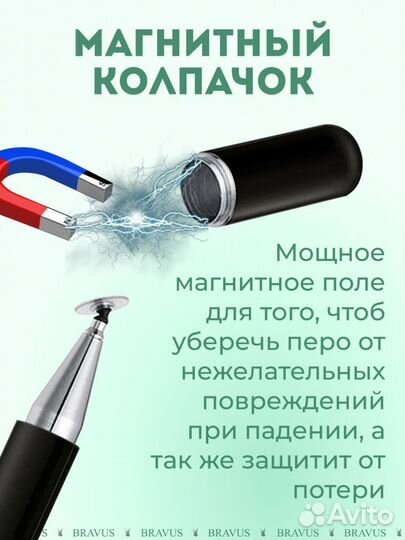 Стилус для планшета и телефона ручка новые