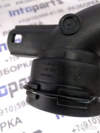 Фланец радиатора Bmw 3 Е90 N52B25 2005