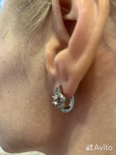 Серебряные серьги