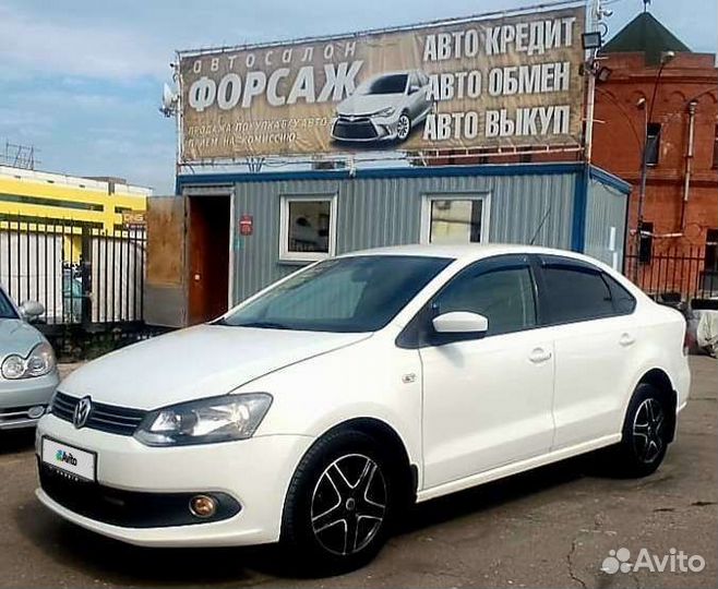 Volkswagen Polo 1.6 МТ, 2012, 170 000 км