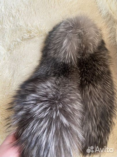 Воротник натуральный мех