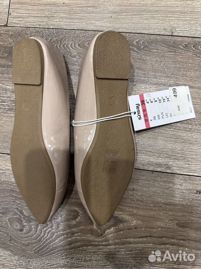 Балетки на девочку размер 34