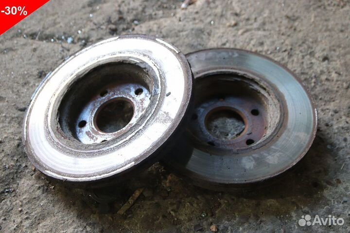 Диски тормозные задние пара Вольво S40 2