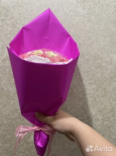 Букет из шоколадных цветов