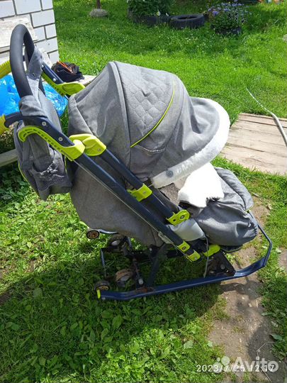 Коляска санки