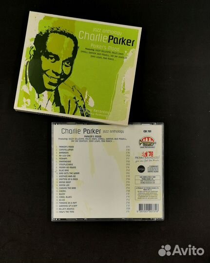 Cd диск Антология Джаза Jazz Charlie Parker