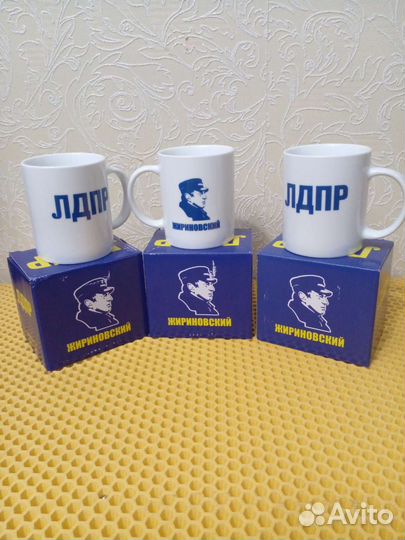 Кружка белая лдпр