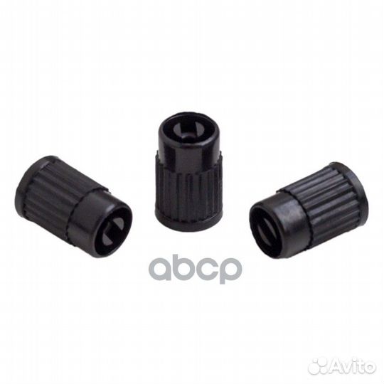 Колпачки на шинный вентиль с ключом, черные