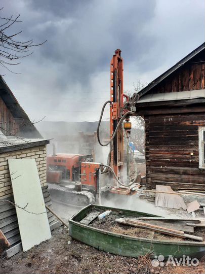 Бурение скважин Малогабаритной установкой