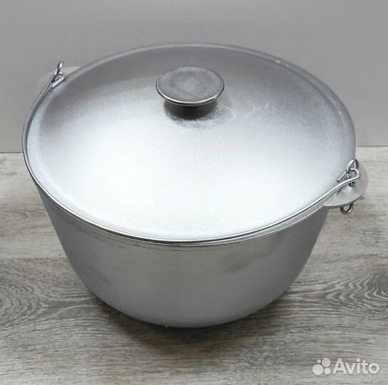 Казан алюминиевый 6 л новый