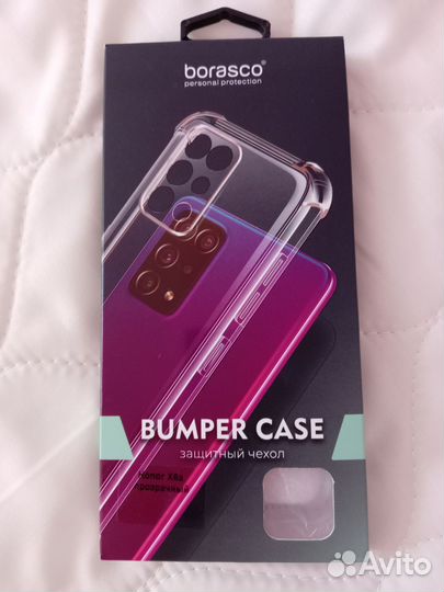 Защитный чехол(прозрачный) на Honor X6a