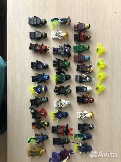 Lego ninjago минифигурки