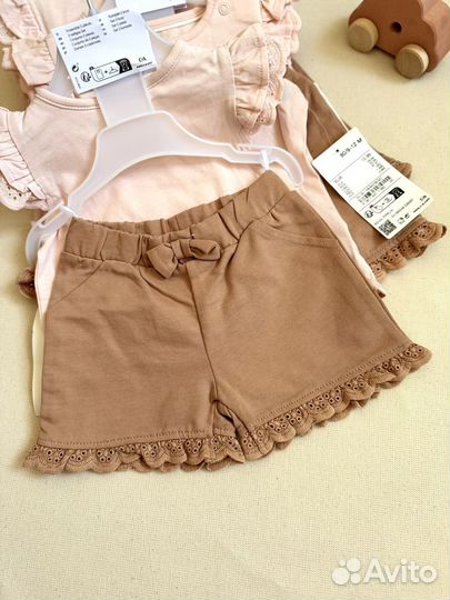 Комплект для девочки C&A 68,80,86