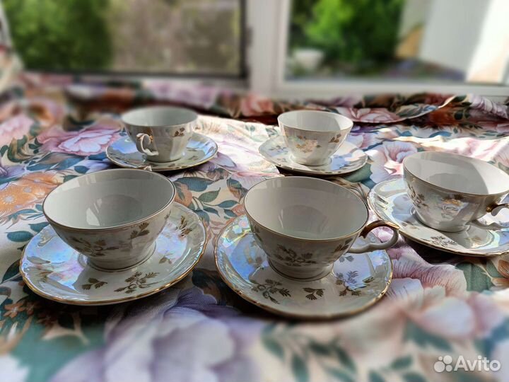 Чайный сервиз фарфор ГДР