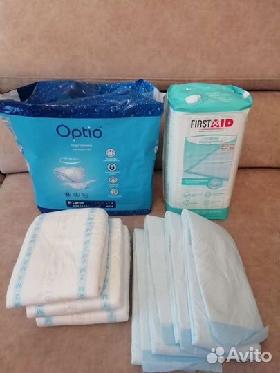 Медицинские пелёнки и памперсы для взрослых