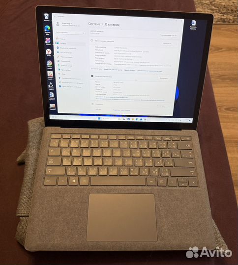 Microsoft surface laptop 4
