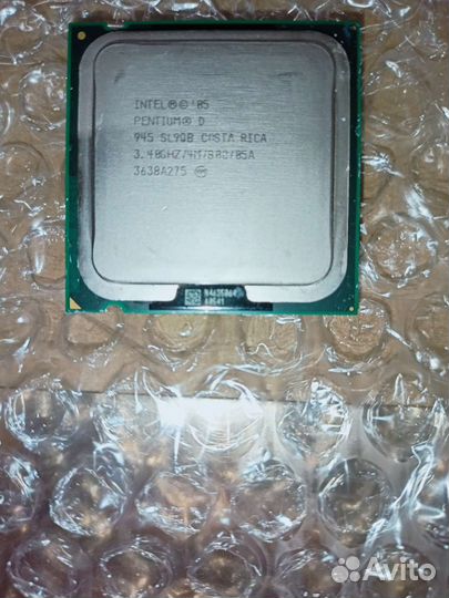 Процессор Pentium D 945, 3,4 ггц, 4 Мб, 800 мгц