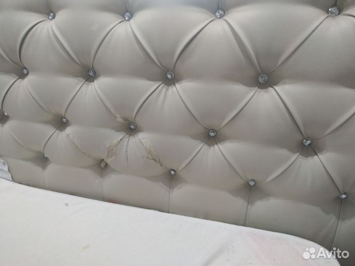 Кровать двухспальная с матрасом 180 200 бу