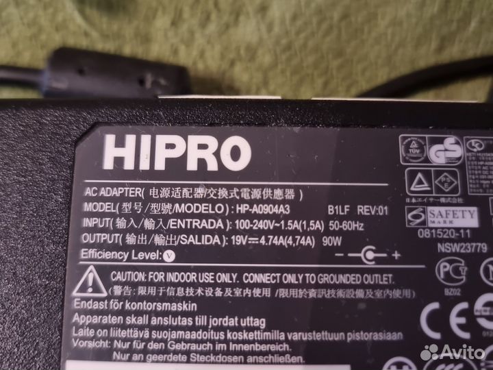 Блок питания для ноута HP-A0904A3