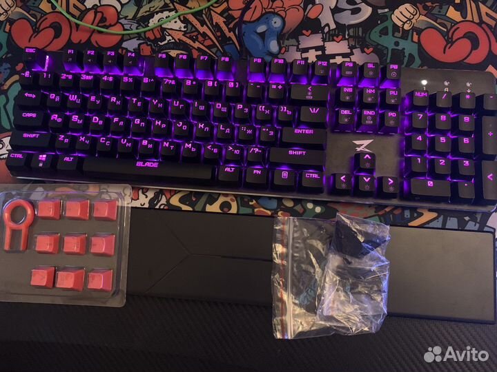 Клавиатура ZET gaming Blade Kailh Red