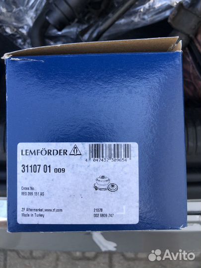 Опора коробки передач lemforder 31107 01