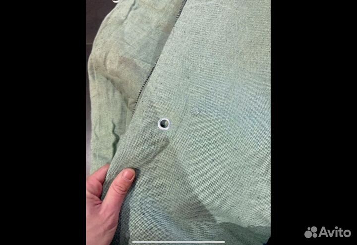 Теплая штора в гараж