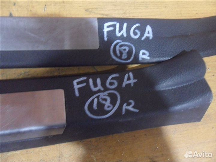 Накладка на порог передняя Nissan Fuga GY50 VQ35DE