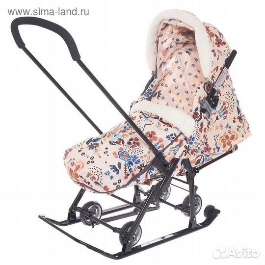 Санки коляска nika