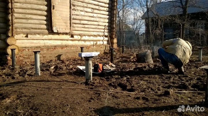 Винтовые сваи под ключ Фундамент на винтовых сваях