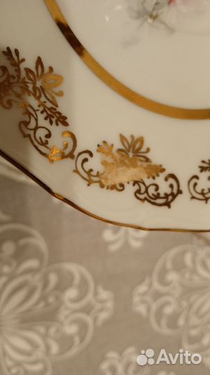 Ваза для фруктов трехъярусная, Чехия