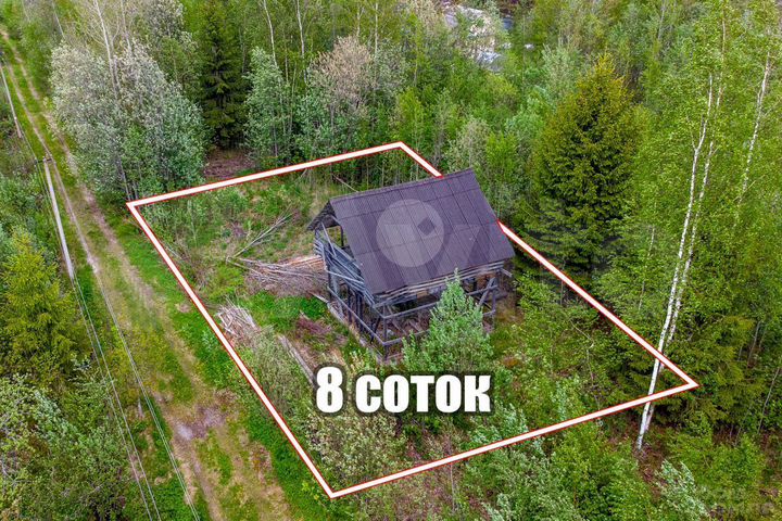 Дача 70 м² на участке 8 сот.