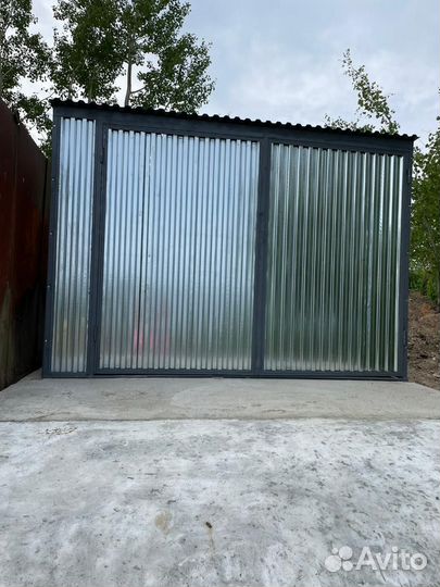 Гараж-пенал из проф.листа