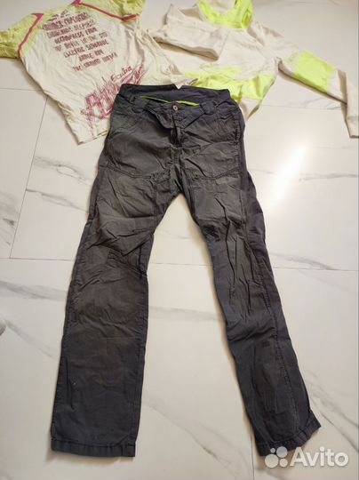 Брюки gsus industries серые с 