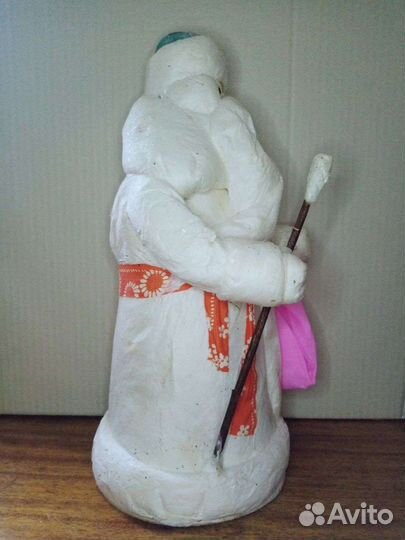 Дед мороз ватный