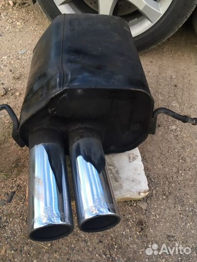 Глушитель remus для W203