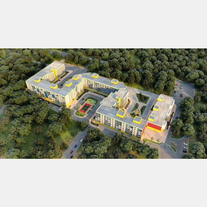1-к. квартира, 46 м², 1/6 эт.